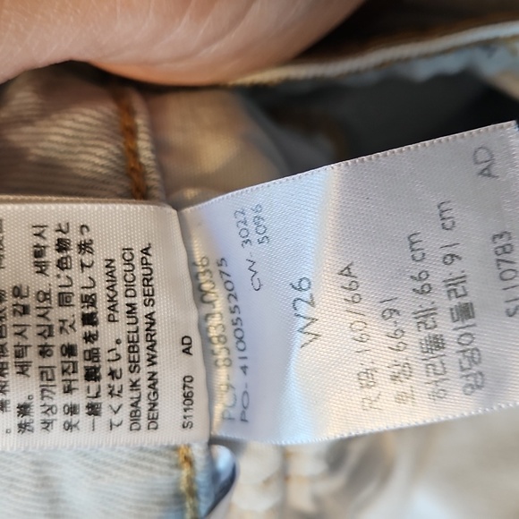 Levis 501 button fly size 26 - Picture 6 of 6